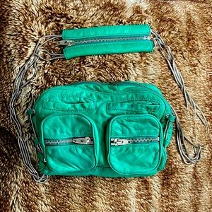 Alexander Wang Bags Hp Alexander Wang Crossbody Bag Green Leather